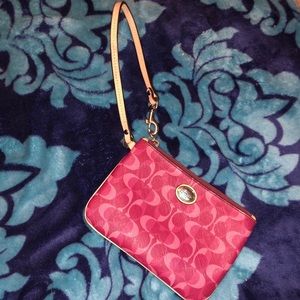 Coach wristlet